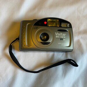 Vivitar Big View BV35 35mm Film Camera Point & Shoot Auto Focus Working Vintage